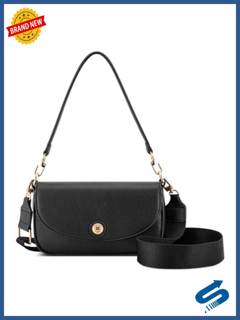 Mini Flap Crossbody Messenger Bag With Adjustable Strap